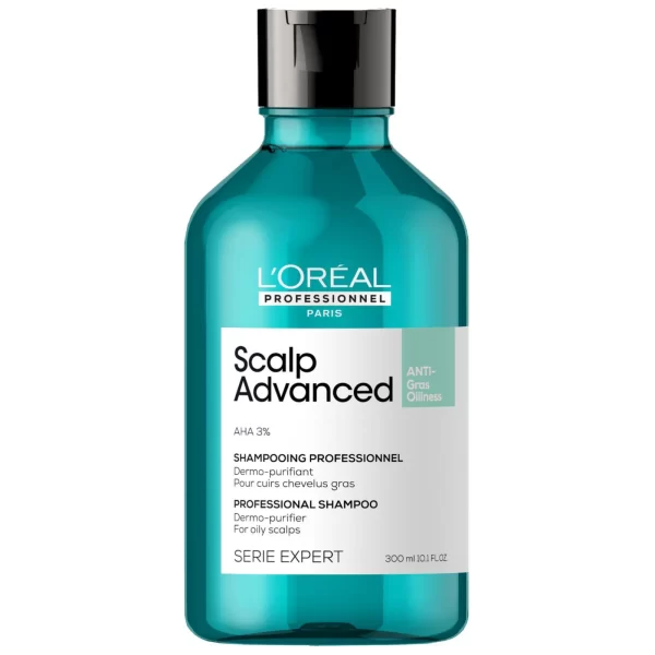 L’ORÉAL PROFESSIONNEL<br>SCALP ADVANCED  ShampoO Anti-gras Oiliness 300ml