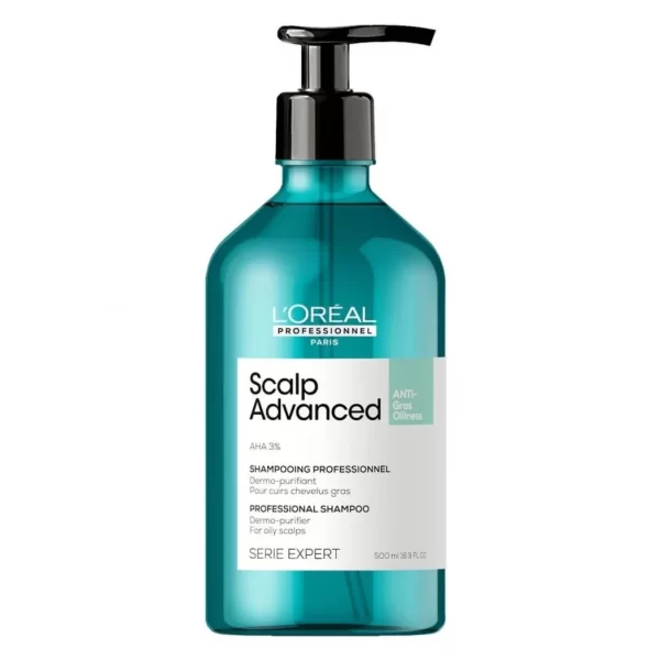 L’ORÉAL PROFESSIONNEL<br>SCALP ADVANCED  SHAMPOO Anti-grass Oiliness 500ml